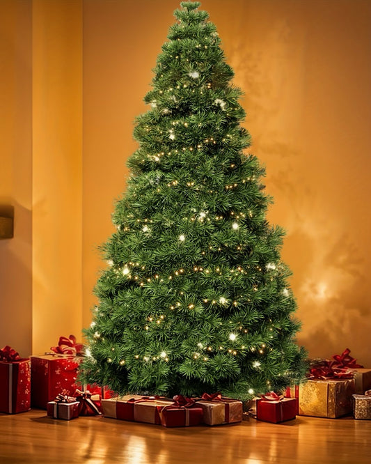 Evergreen Grand Fir™ – Pre-Lit 7.5 ft Artificial Christmas Tree